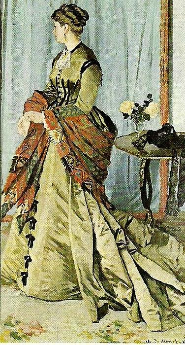 Claude Monet mme gaudibert china oil painting image
